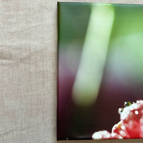 Set of 3 canvas prints | abstract flowers - Picture 6 of 6